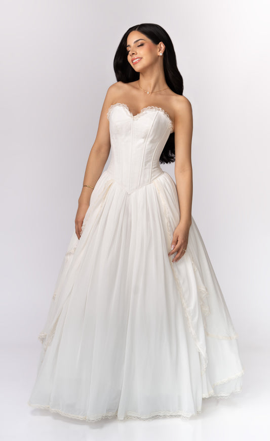 Eveil Dress - Pearl