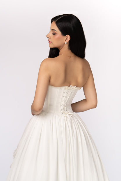 Eveil Dress - Pearl